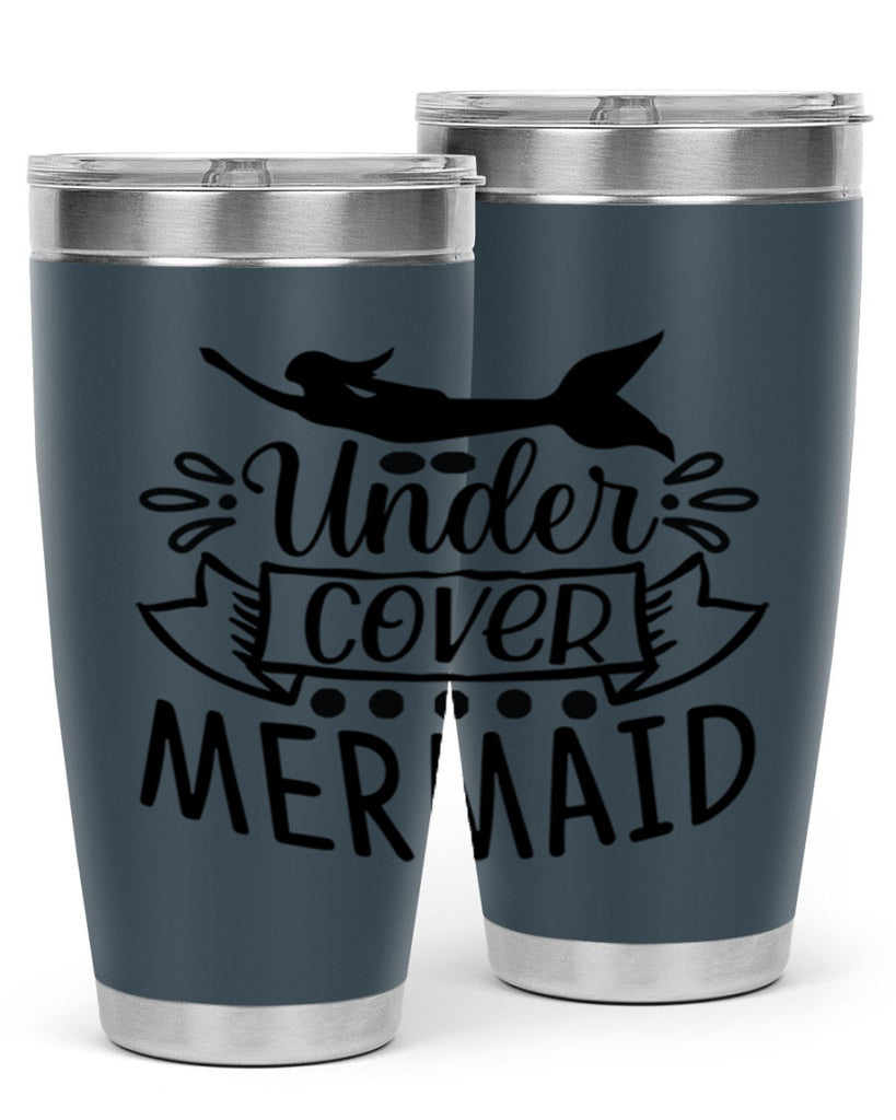 Under cover mermaid 645#- mermaid- Tumbler