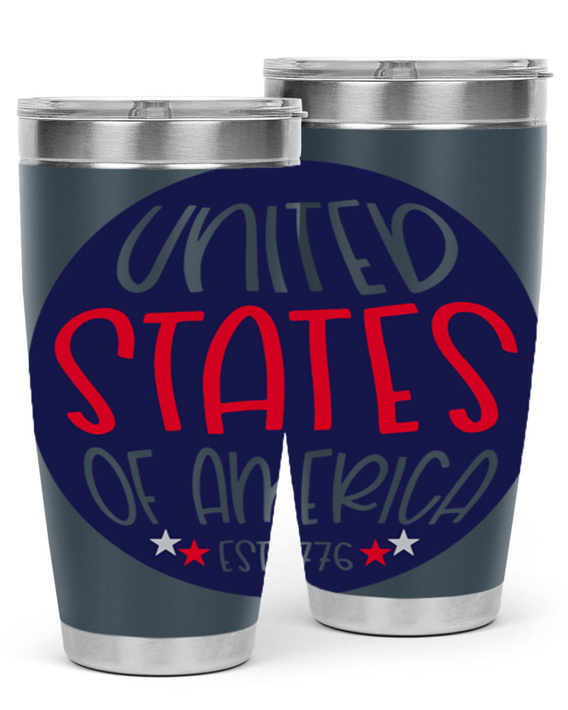 United States Of America Est Style 176#- Fourt Of July- Tumbler