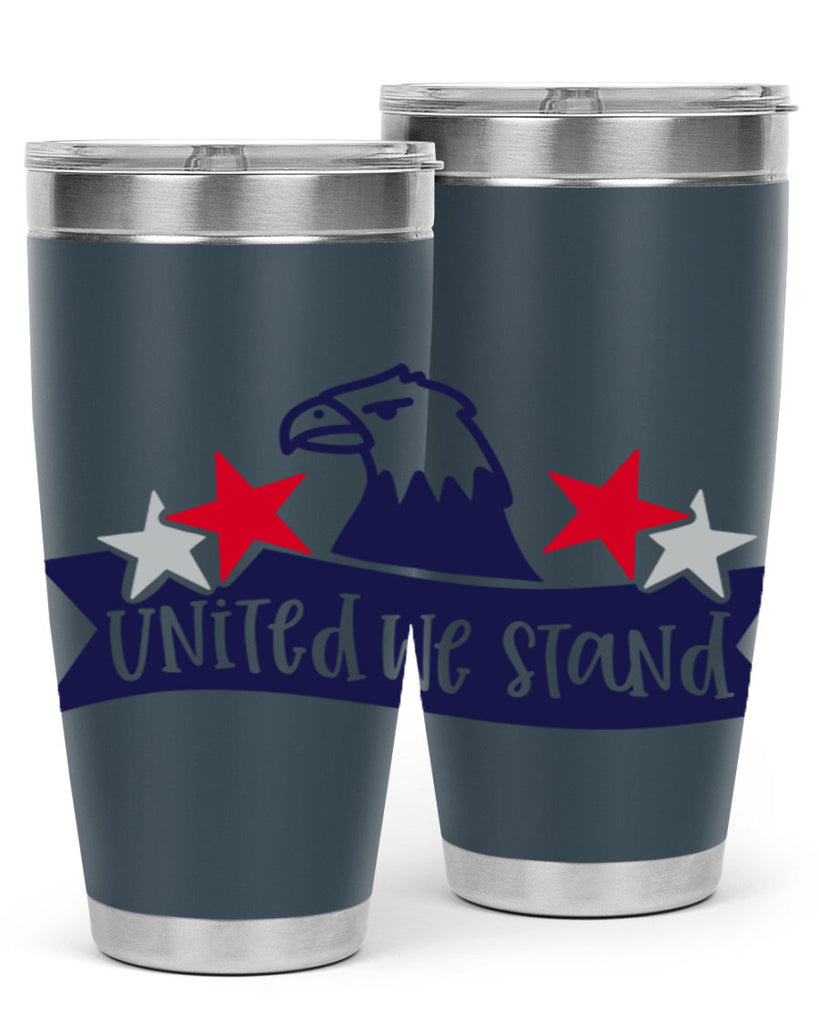 United We Stand Style 178#- Fourt Of July- Tumbler