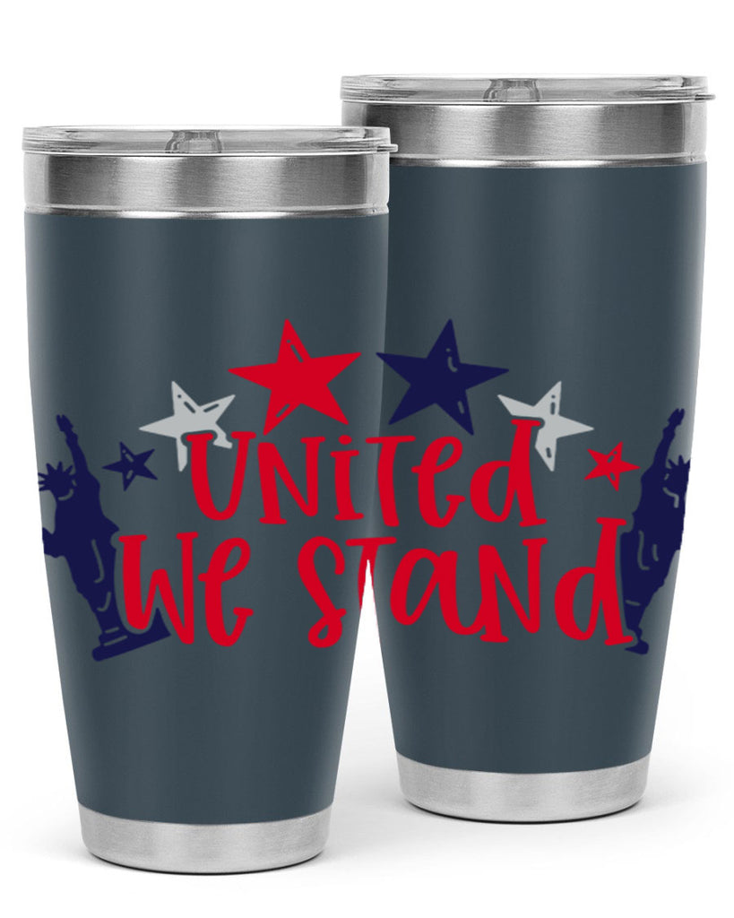 United We Stand Style 179#- Fourt Of July- Tumbler