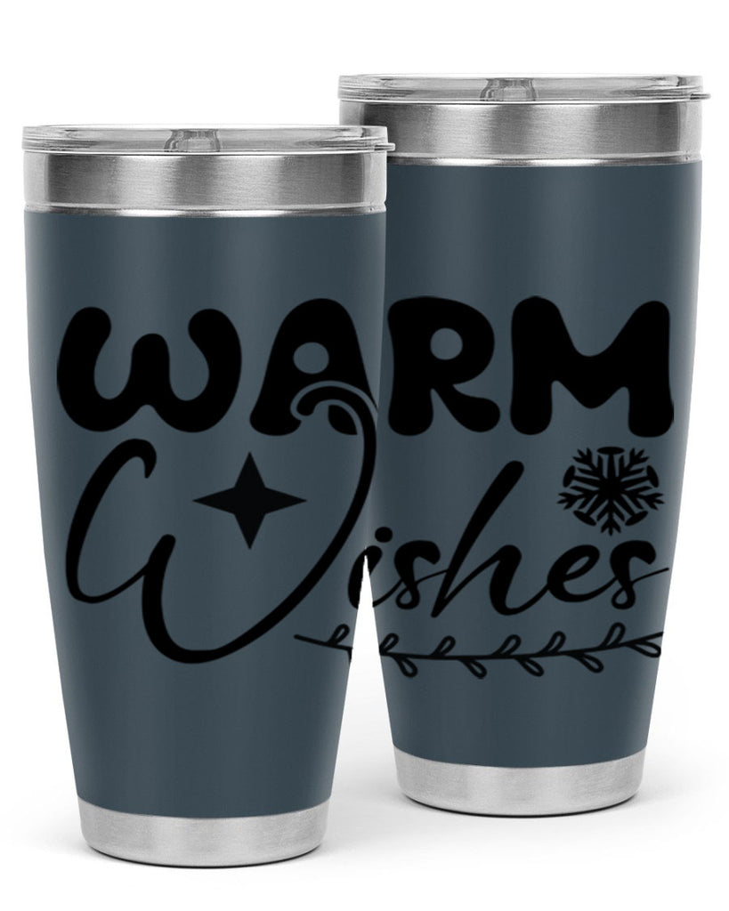 Warm wishes 467#- winter- Tumbler
