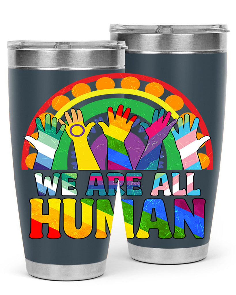 We Are All Human Pride Ally Rainbow Lgbt 25#- lgbt- Tumbler