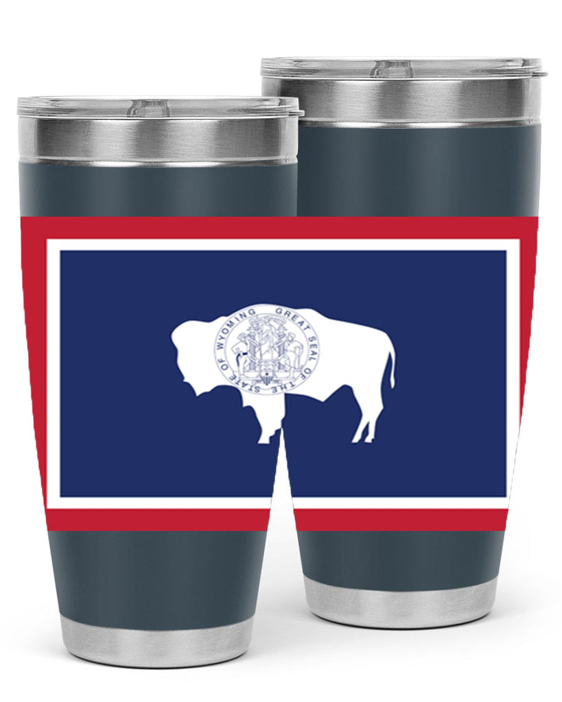 Wyoming 1#- stateflags- Tumbler