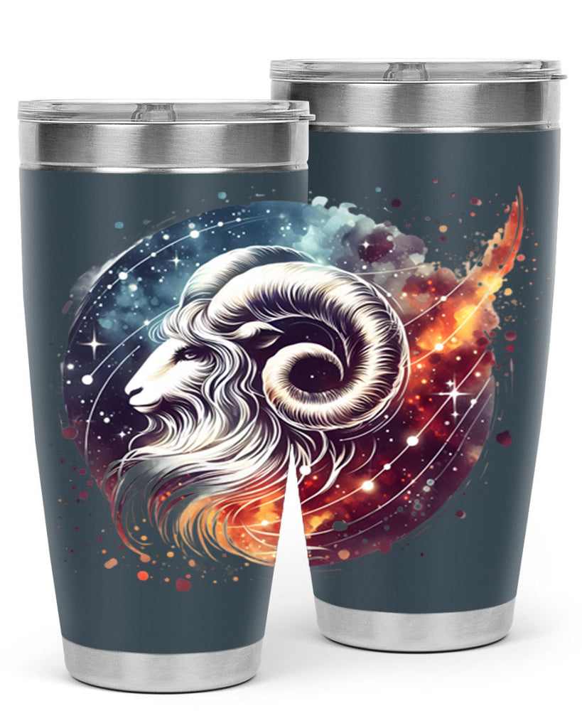 aries 124#- zodiac- Tumbler