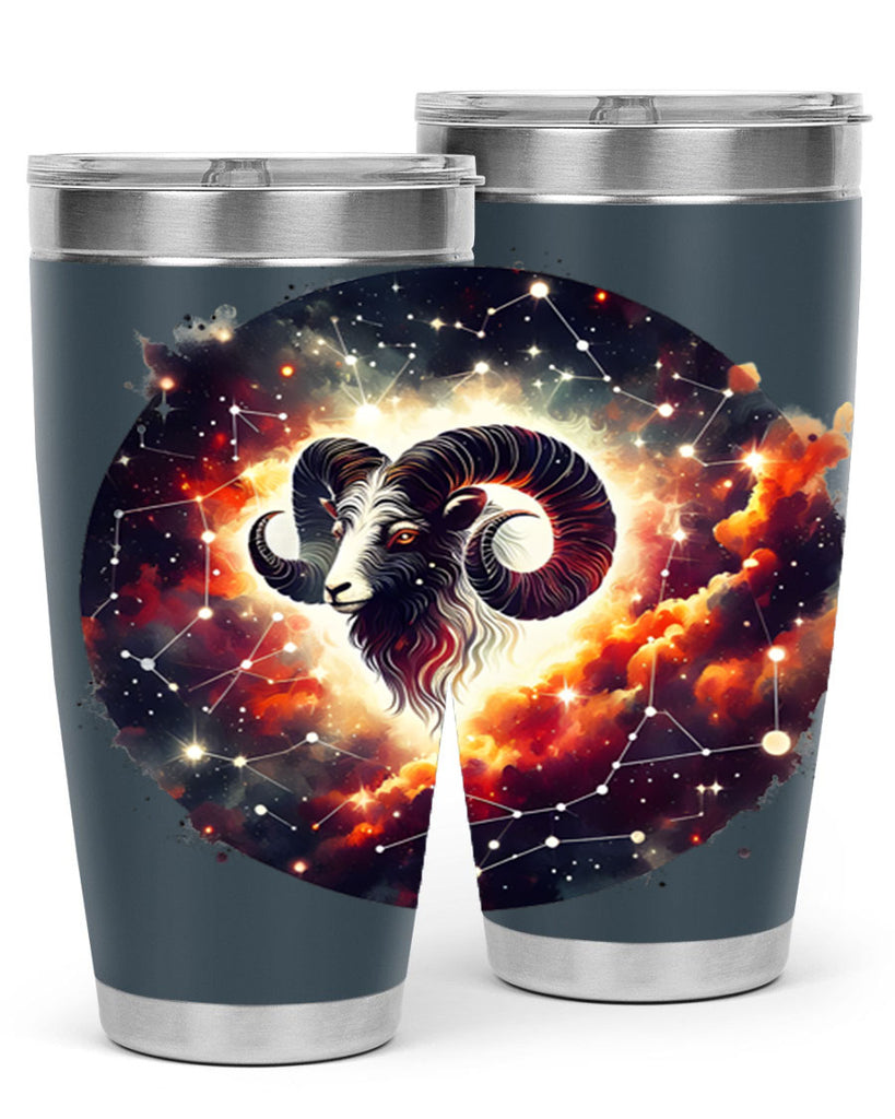 aries 126#- zodiac- Tumbler