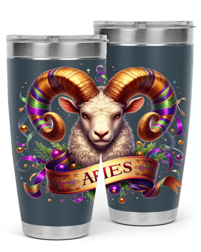 aries 136#- zodiac- Tumbler