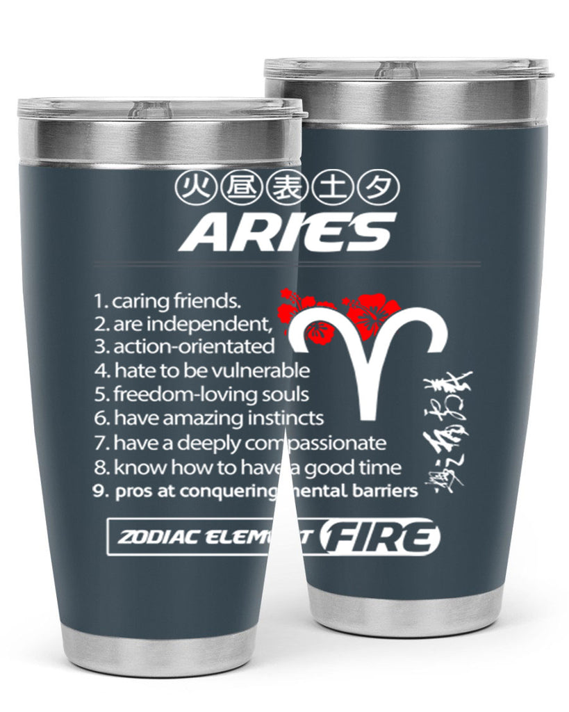 aries 137#- zodiac- Tumbler