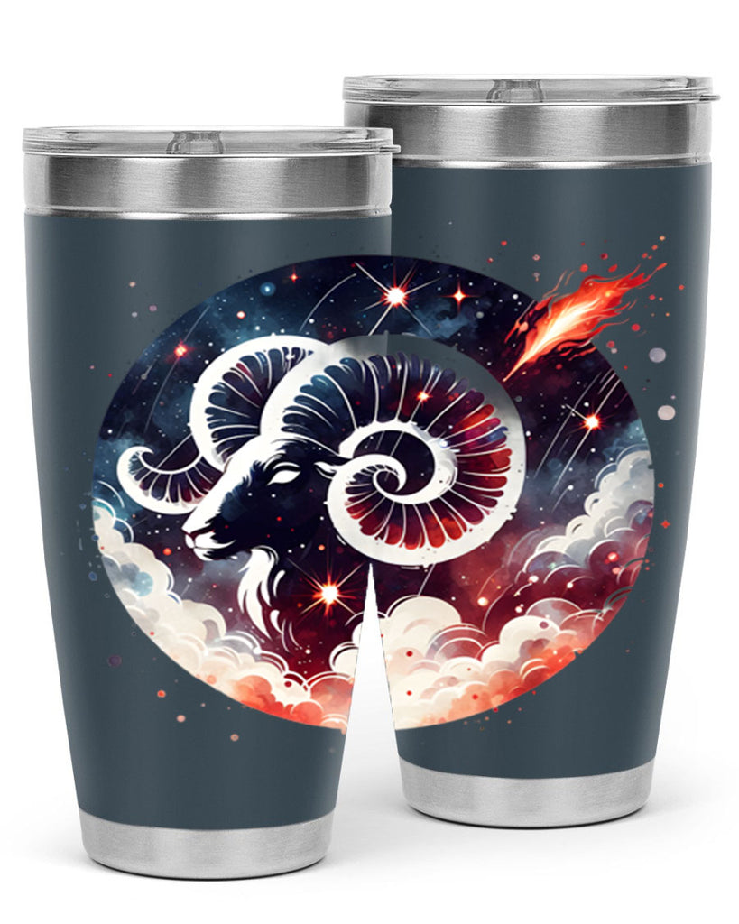 aries 140#- zodiac- Tumbler
