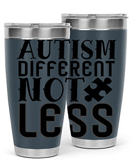 autism different not less Style 6#- autism- Tumbler