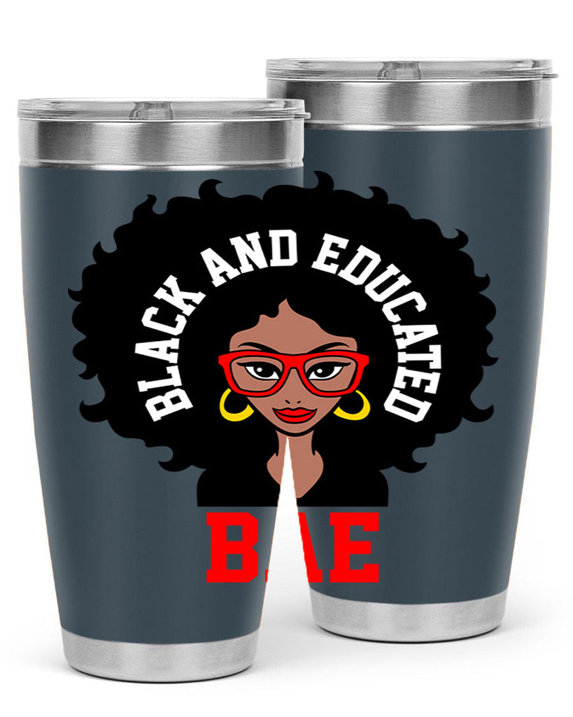 bae black and educated 267#- black words phrases- Cotton Tank
