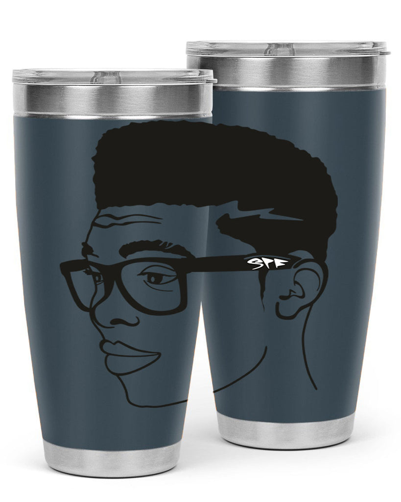 beardman 42#- black men - boys- tumbler