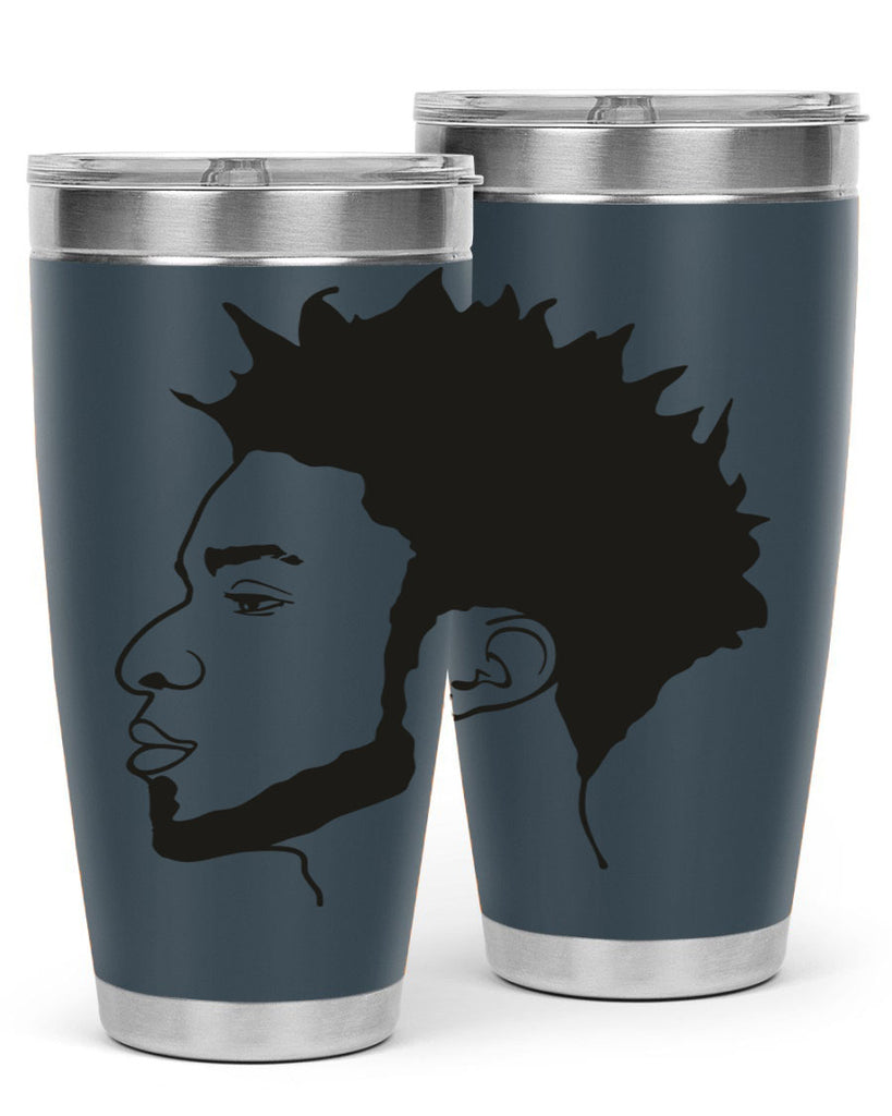 beardman 43#- black men - boys- tumbler