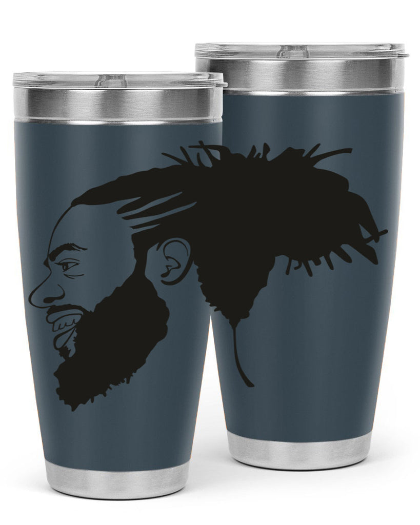 beardman 45#- black men - boys- tumbler