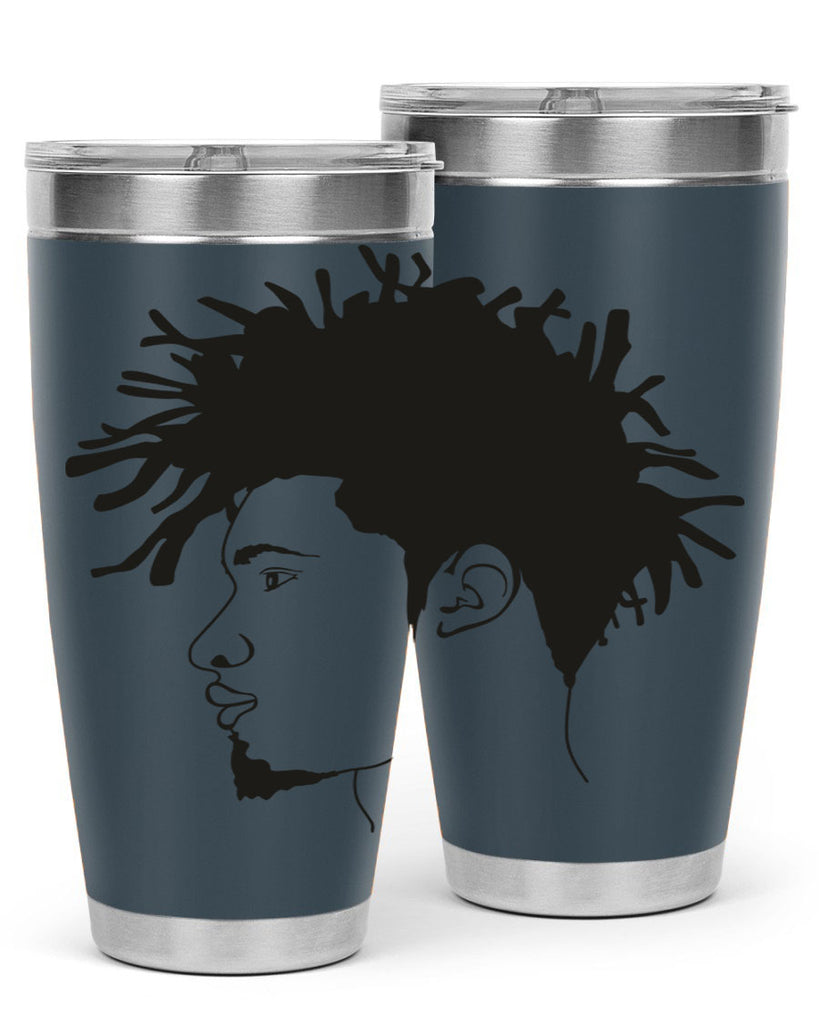 beardman 51#- black men - boys- tumbler
