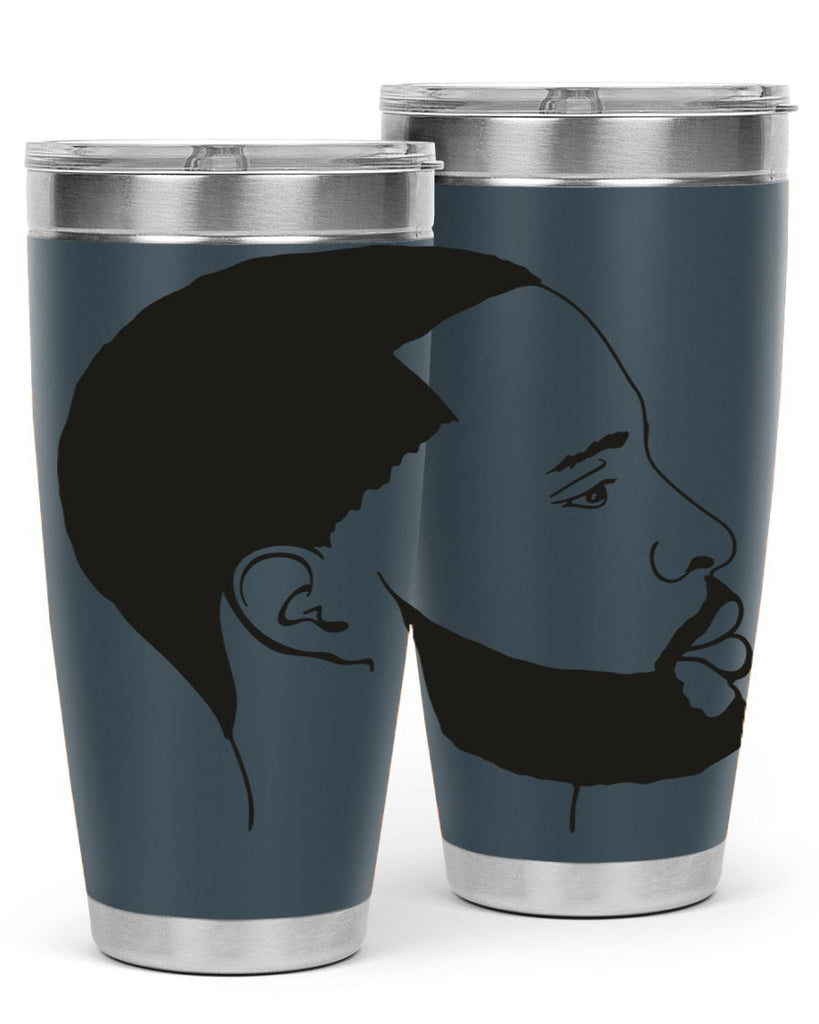 beardman 54#- black men - boys- tumbler