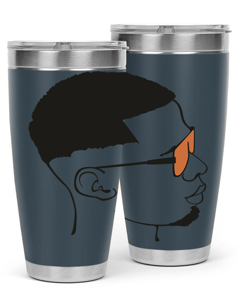 beardman 57#- black men - boys- tumbler