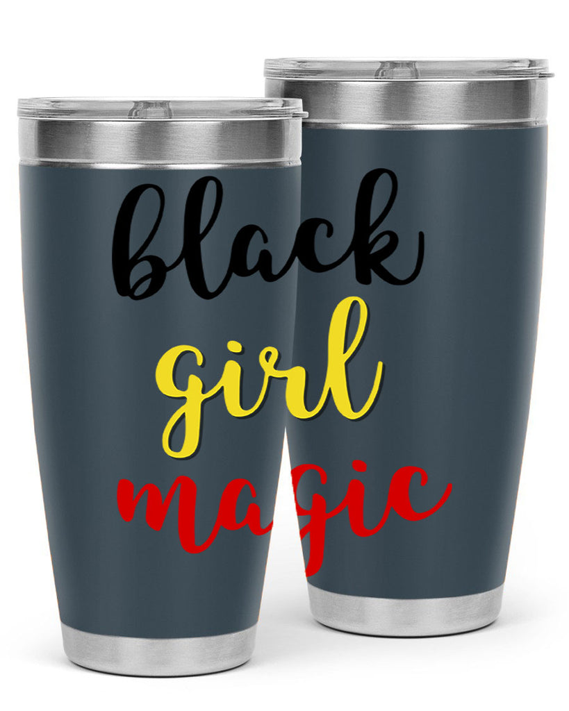 black girl magic color 246#- black words phrases- Cotton Tank
