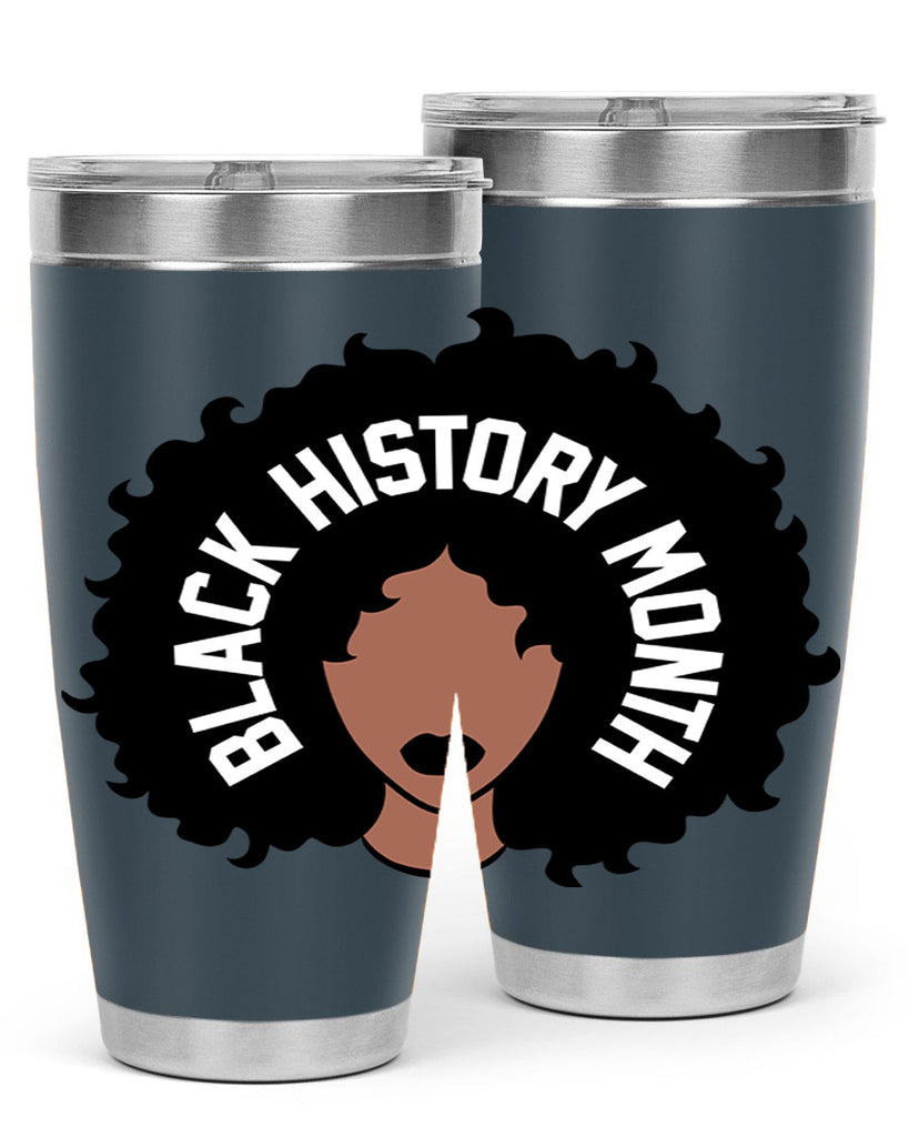 black history month afro woman 239#- black words phrases- Cotton Tank