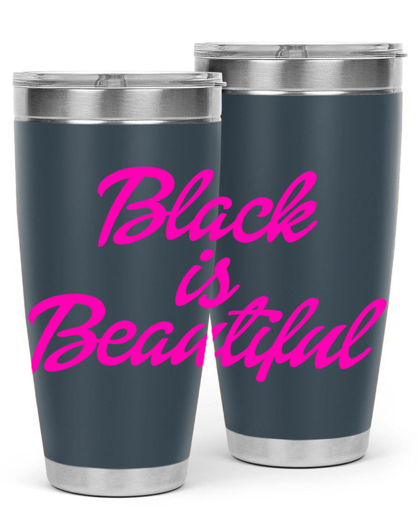 black is beautiful 200#- black words phrases- Cotton Tank