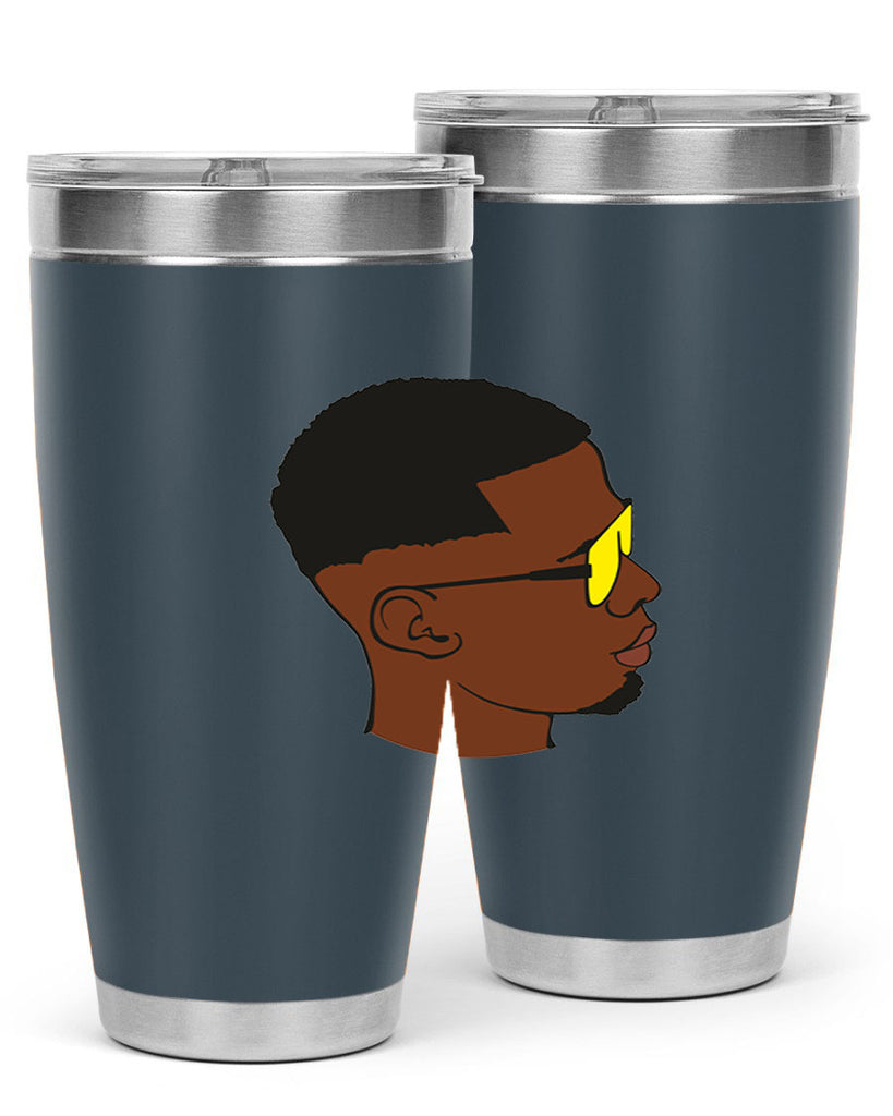 black man 27#- black men - boys- tumbler