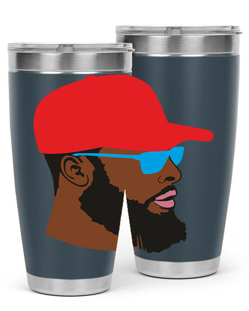black man style 1#- black men - boys- tumbler