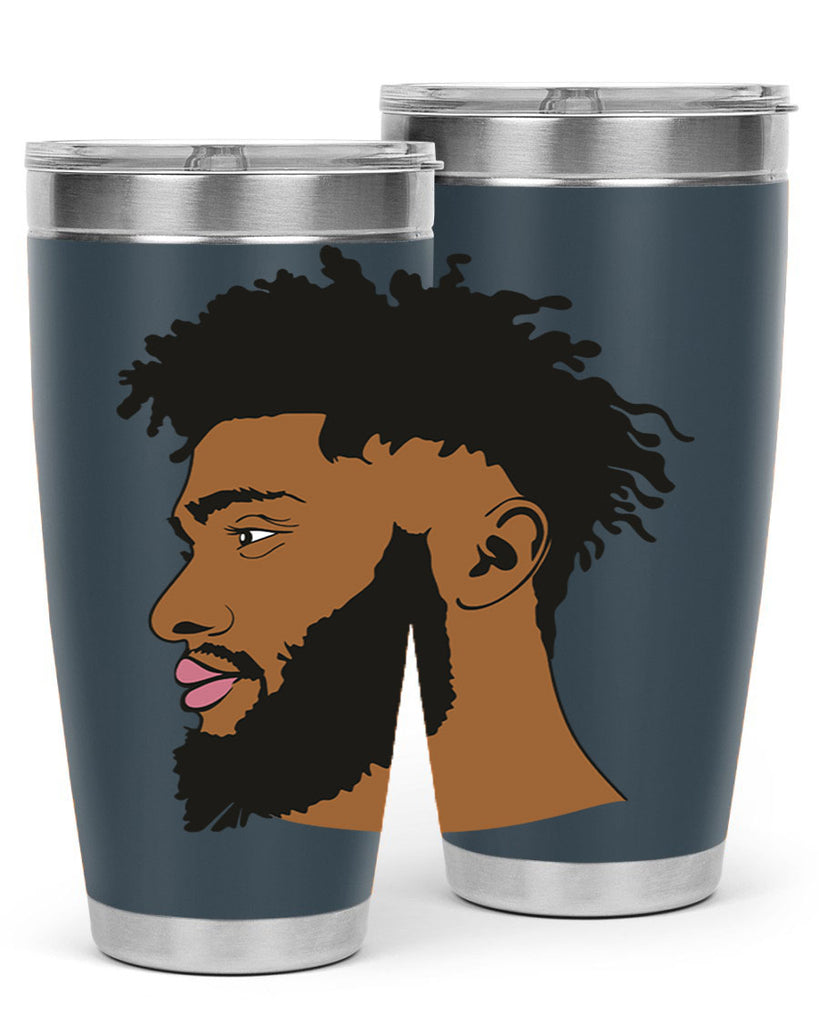 black man style 3#- black men - boys- tumbler