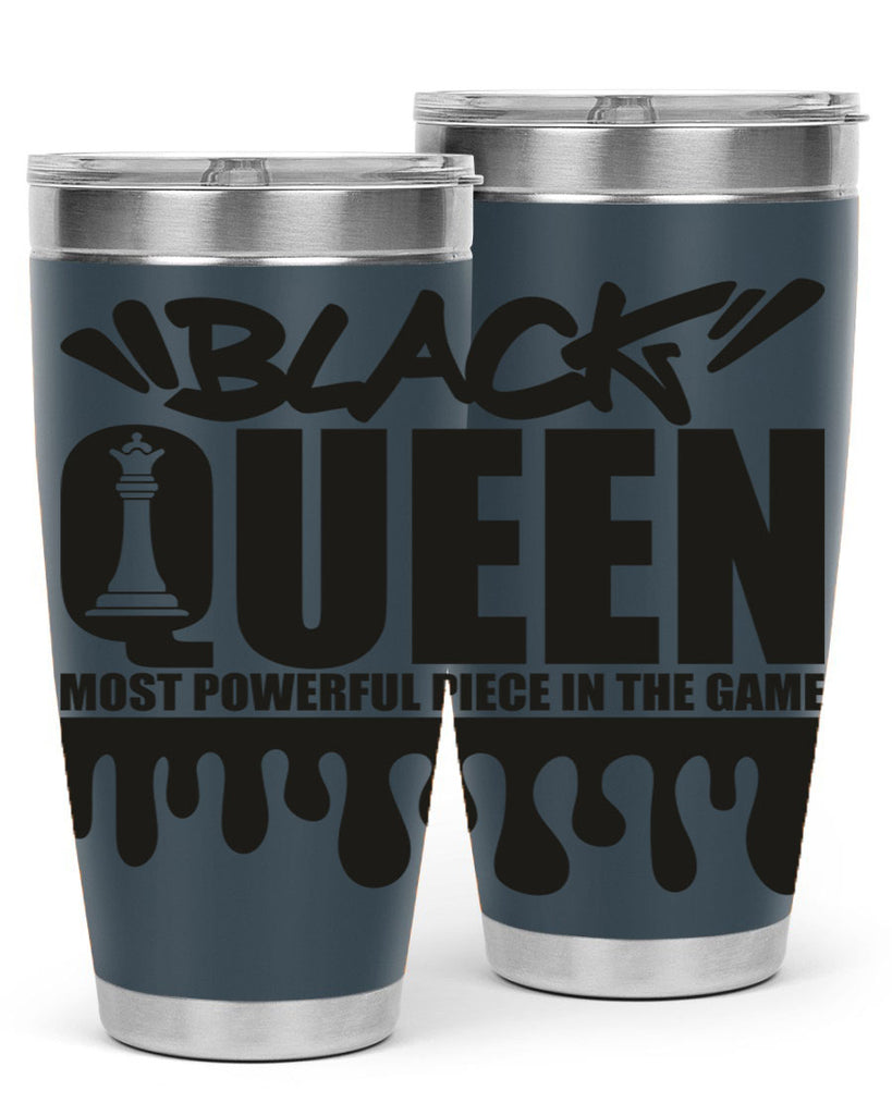 black queen 213#- black words phrases- Cotton Tank