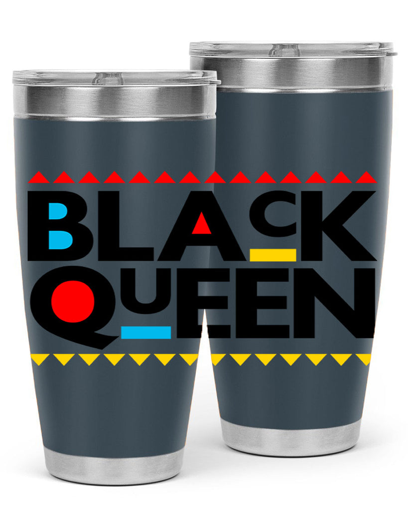 black queen 222#- black words phrases- Cotton Tank