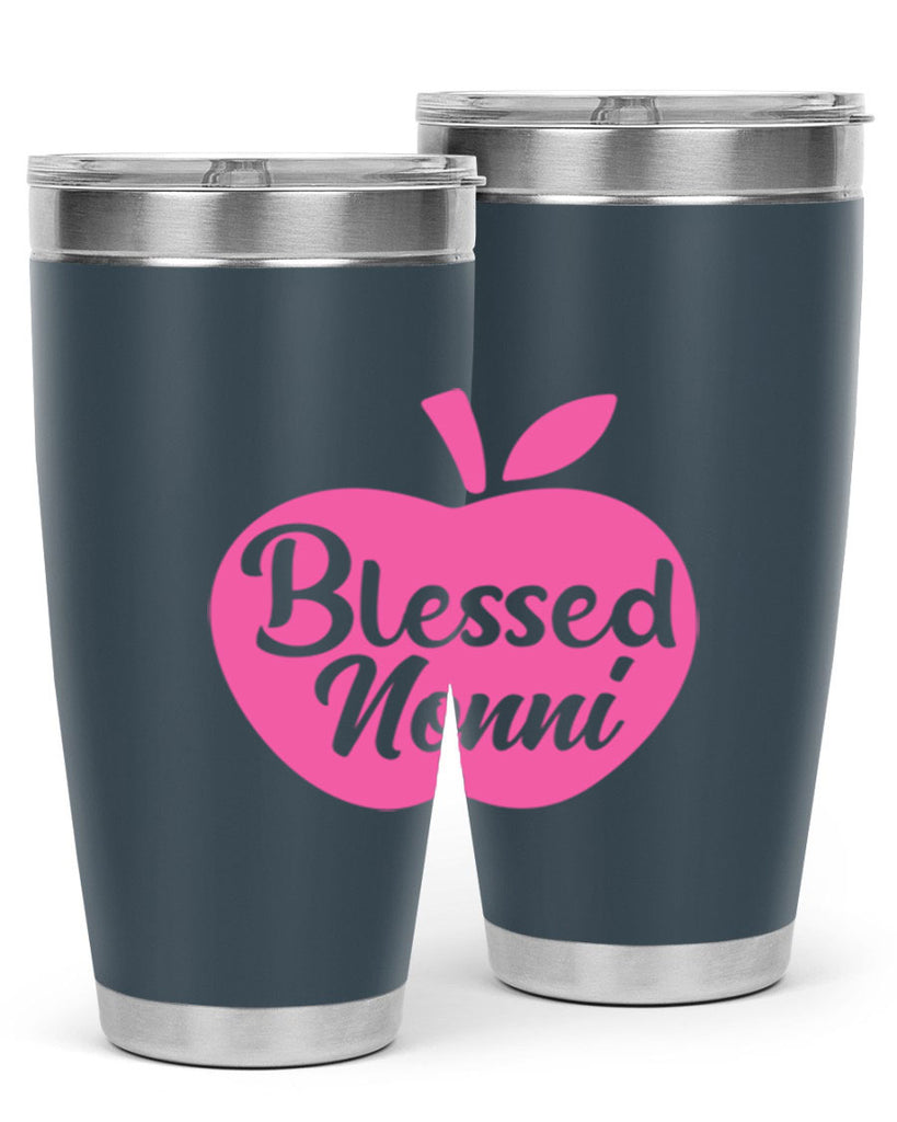 blessed nonni 58#- grandma - nana- Tumbler