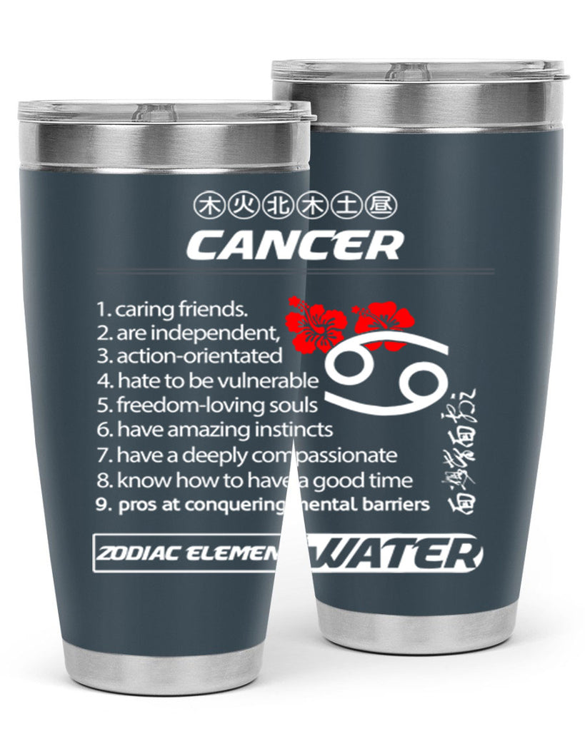 cancer 175#- zodiac- Tumbler