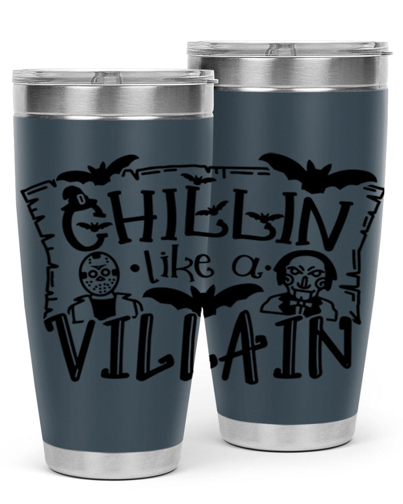 chillin like a villain 82#- halloween- Tumbler