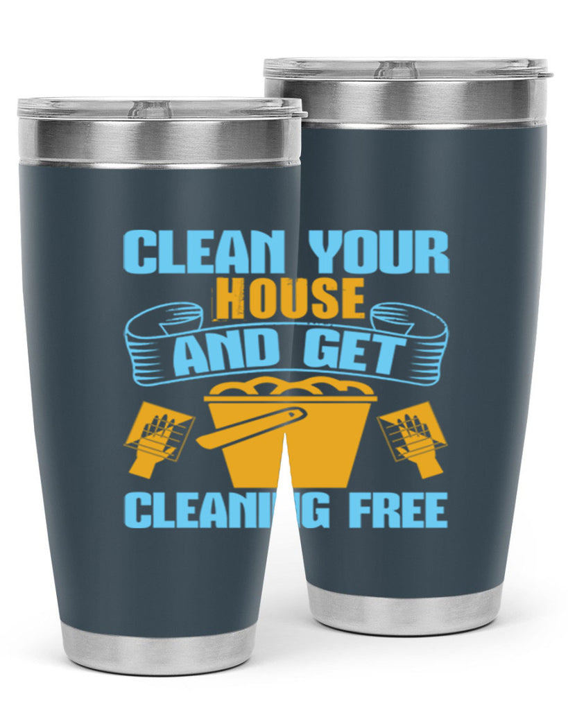 clean your house and get cleaning free Style 46#- cleaner- tumbler