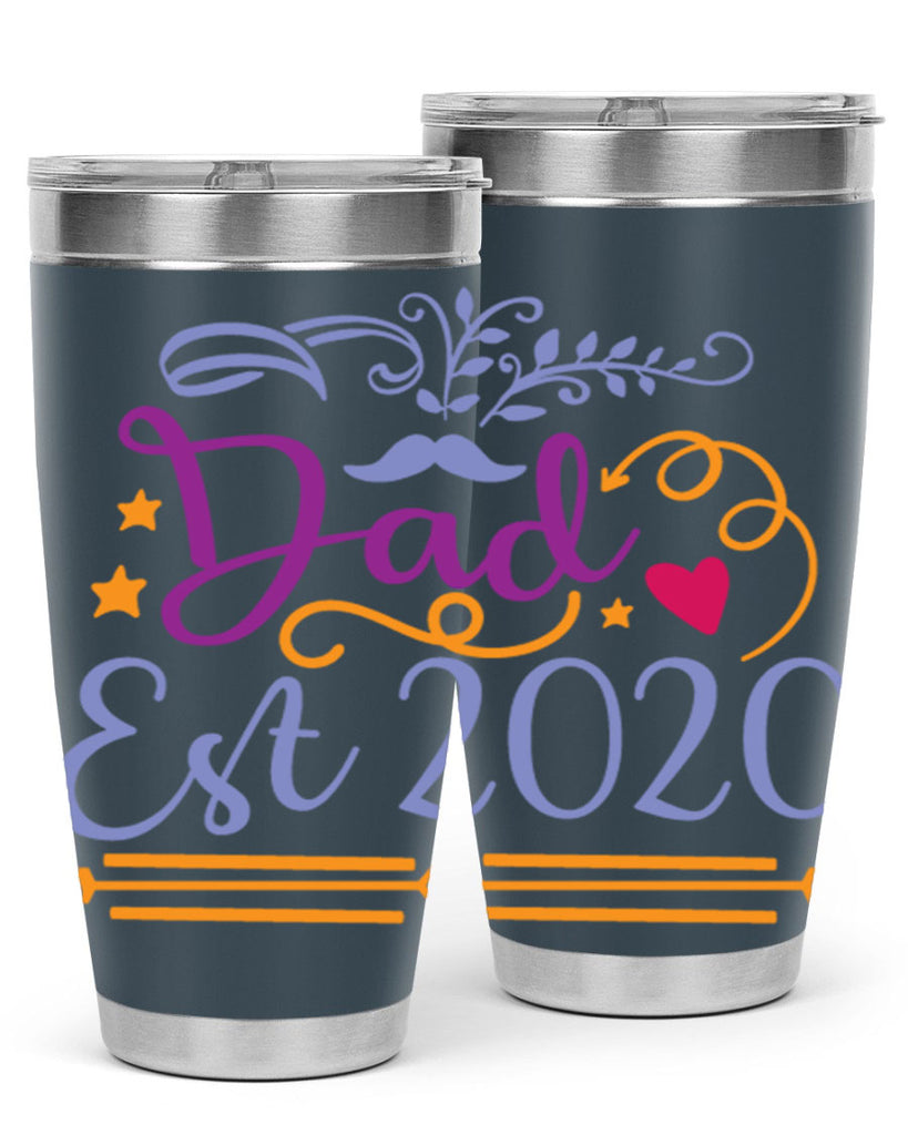 dad est 97#- fathers day- Tumbler