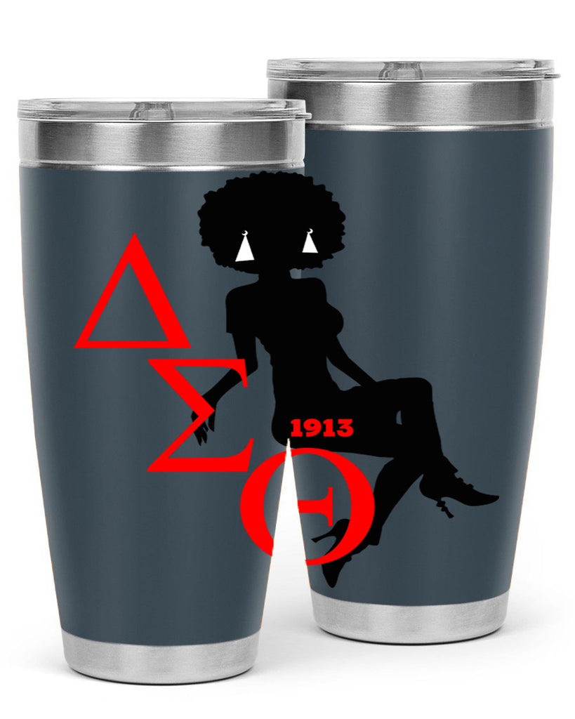 delta sigma theta 7#- black words phrases- Cotton Tank