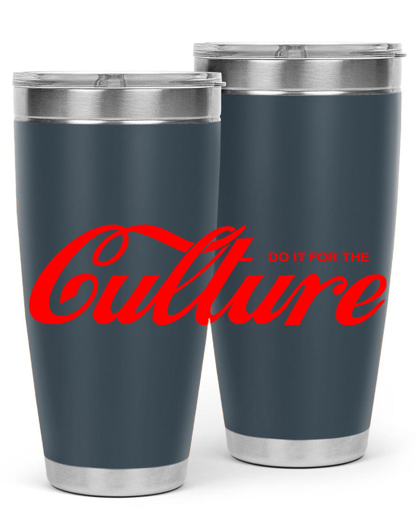 do it for the culture 171#- black words phrases- Cotton Tank