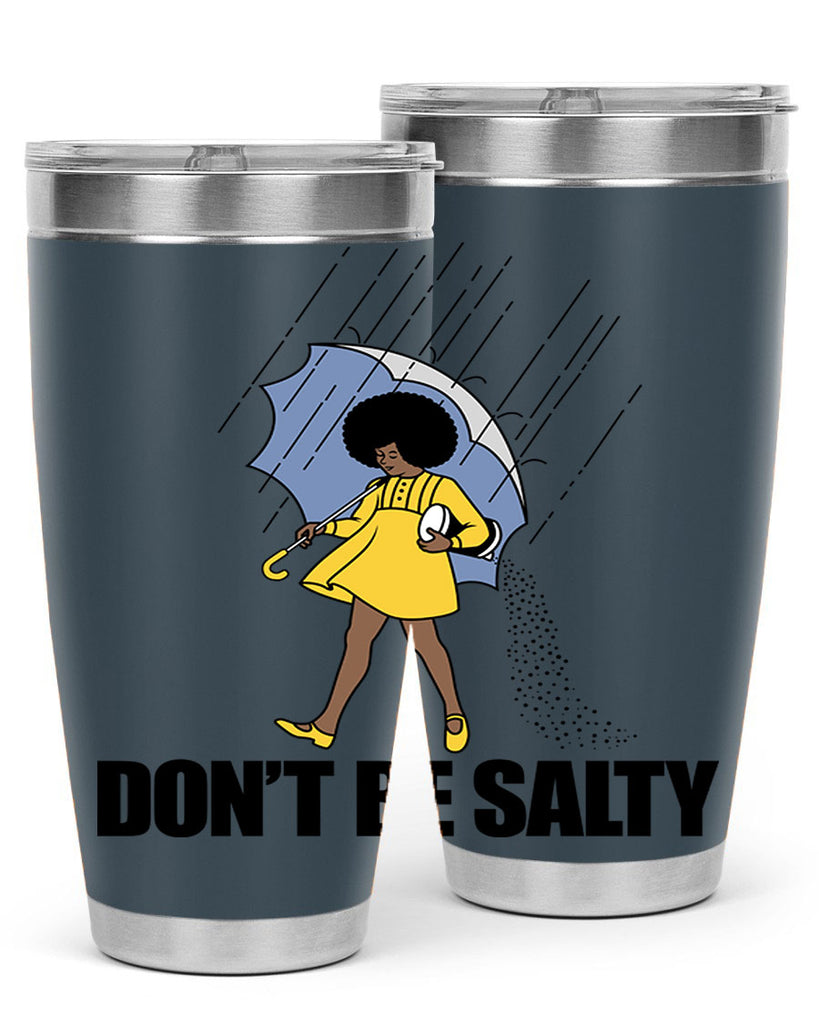 dont be salty 169#- black words phrases- Cotton Tank