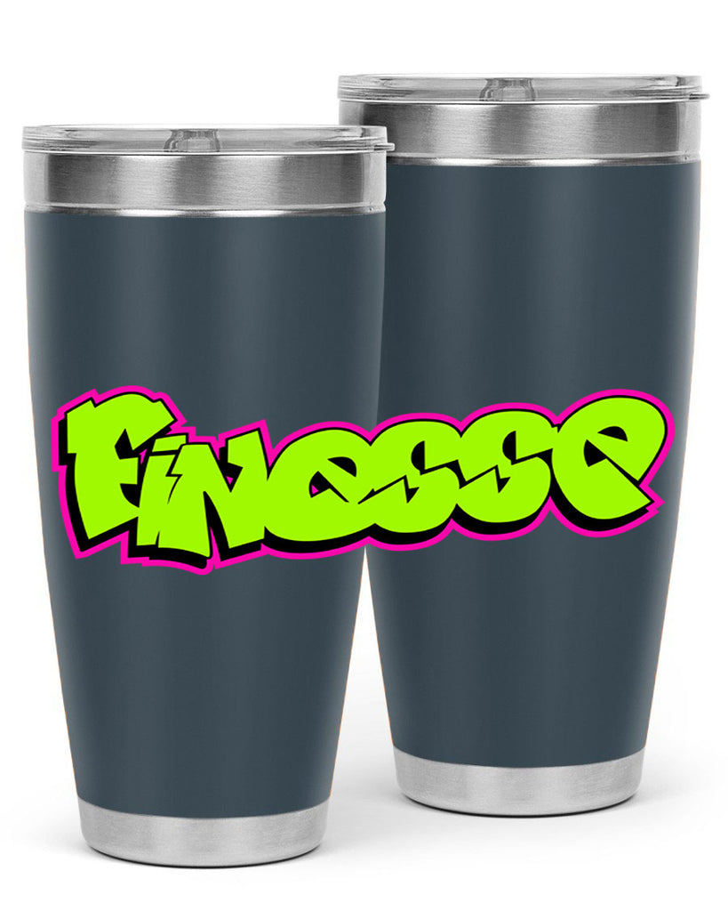finesse 154#- black words phrases- Cotton Tank