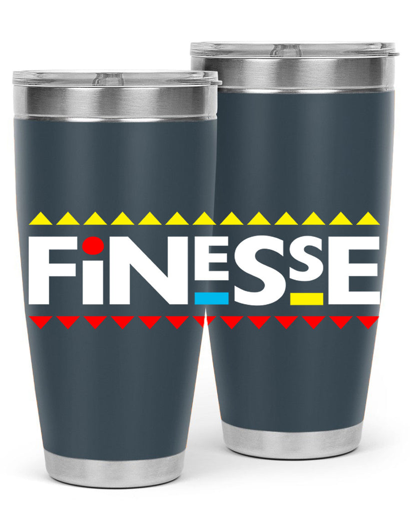 finesse 155#- black words phrases- Cotton Tank