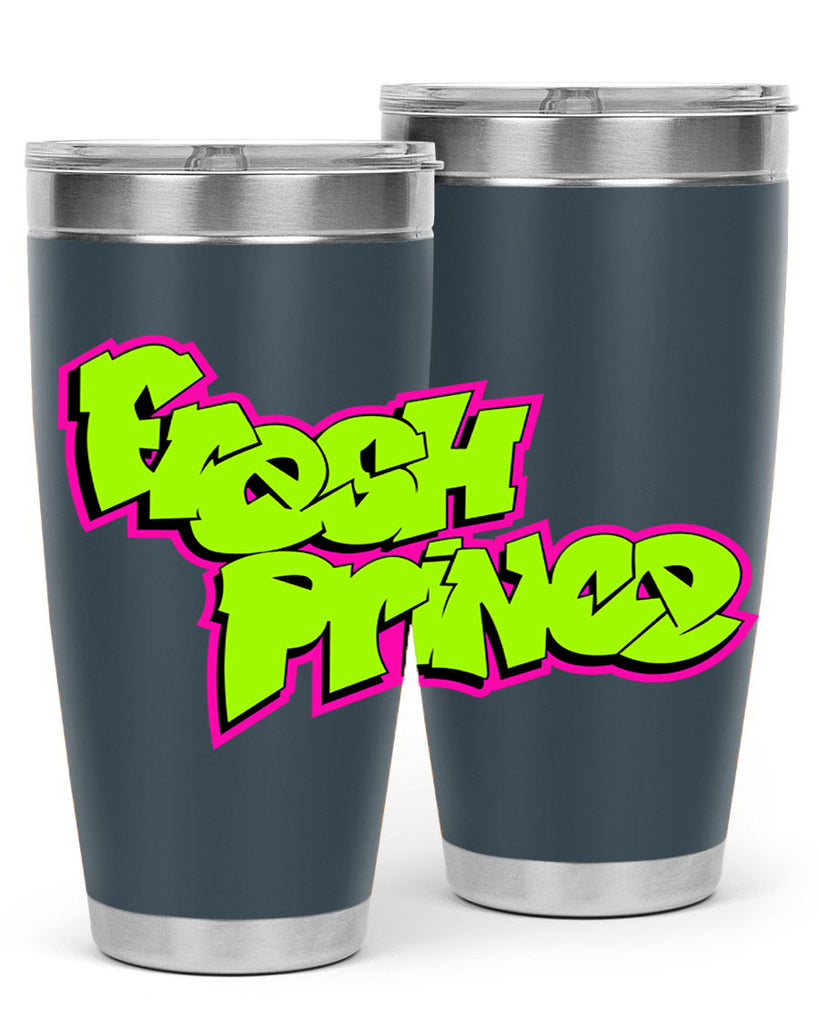 fresh prince 146#- black words phrases- Cotton Tank