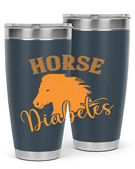 horse diabetes Style 34#- diabetes- Tumbler