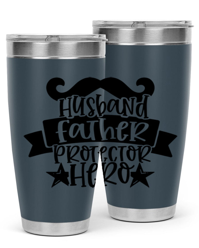 husband father protector hero 46#- fathers day- Tumbler