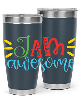 i am awesome Style 18#- autism- Tumbler
