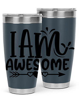 i am awesome Style 19#- autism- Tumbler