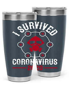 i survived coronavirus Style 32#- corona virus- Tumbler