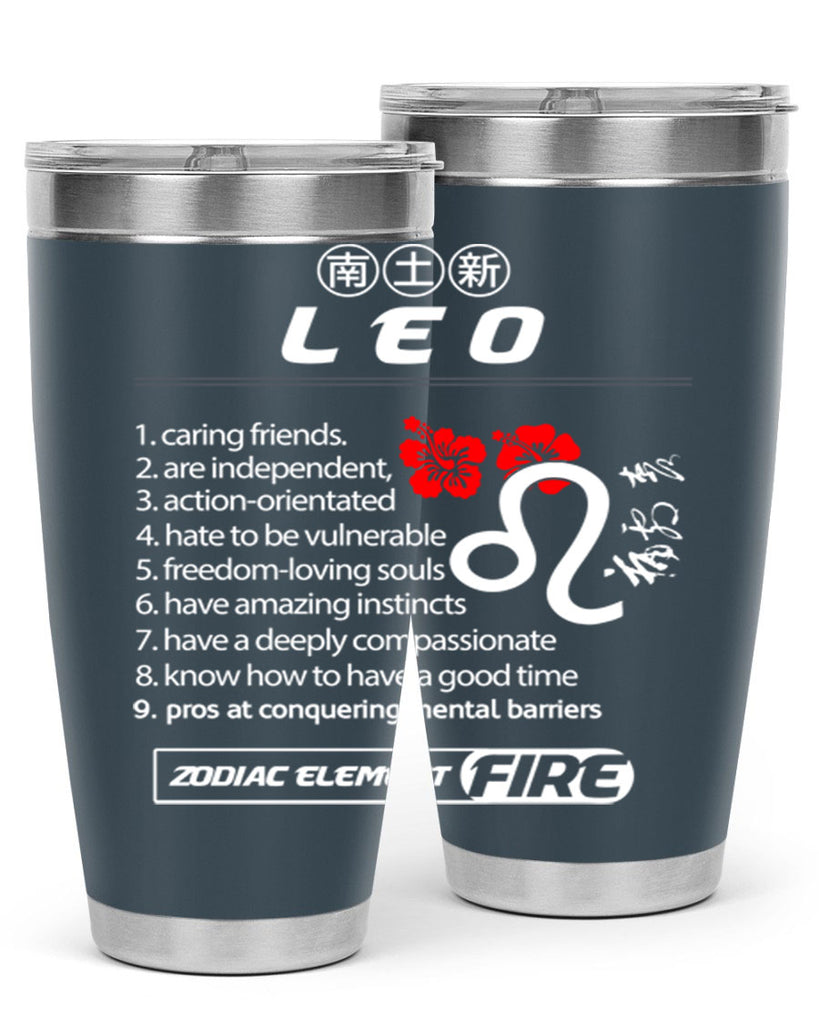 leo 307#- zodiac- Tumbler