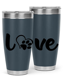 love Style 71#- dog- Tumbler
