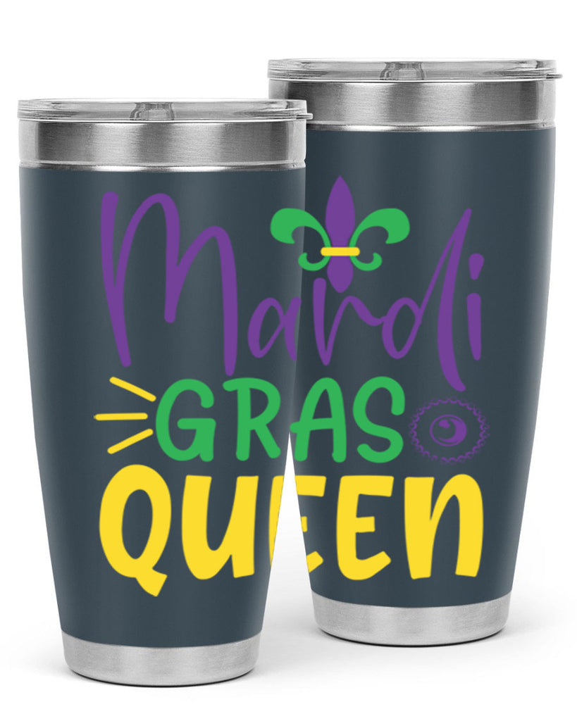 mardi gras queen 79#- mardi gras- Tumbler