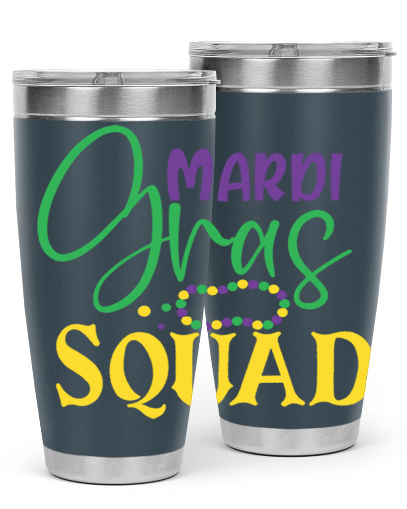 mardi gras squad 78#- mardi gras- Tumbler