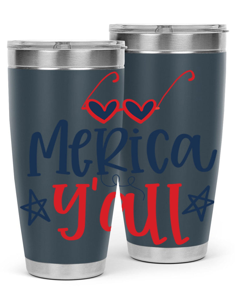 merica y all Style 82#- Fourt Of July- Tumbler