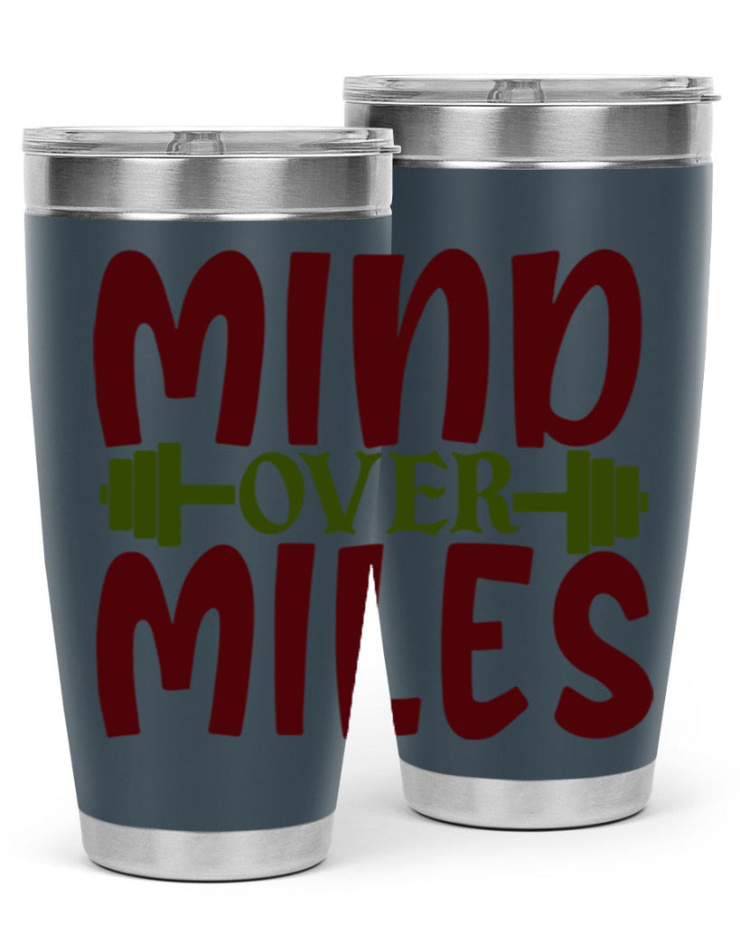 mind over miles 29#- gym- Tumbler